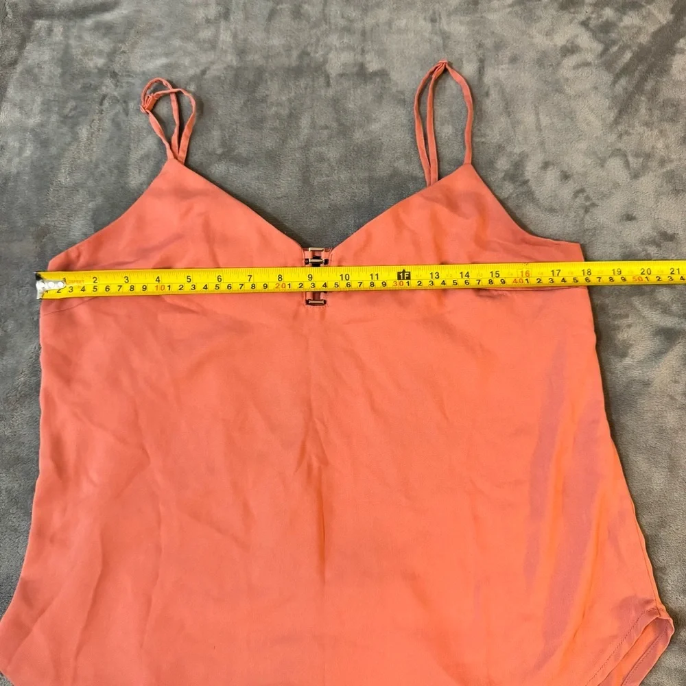Dynamite Coral Camisole with Strappy Detail

#1251 - Picture 2 of 6